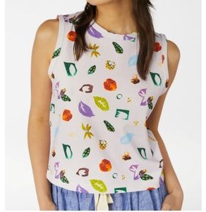 NWT Gorman tropicola crop tank